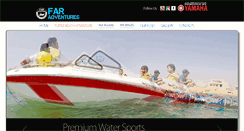 Desktop Screenshot of farboatcharter.com